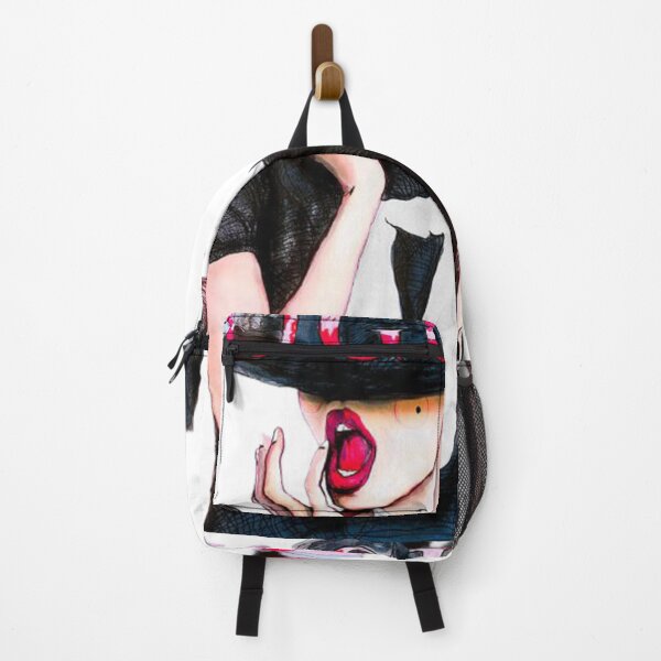 Item preview, Artistic portrayal of a beautiful girl with lovely lips and enchanting colors. designed and sold by Fashion black wings .