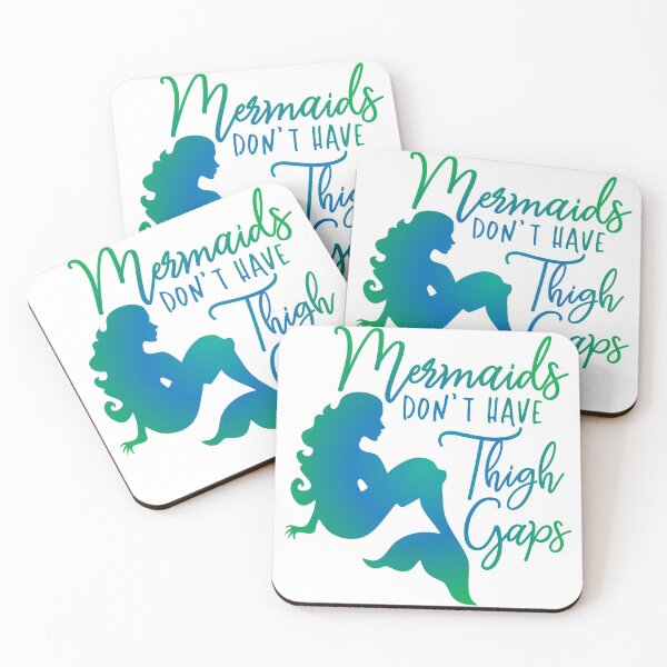 Item preview, Mermaids Don't Have Thigh Gaps designed and sold by Lori P.