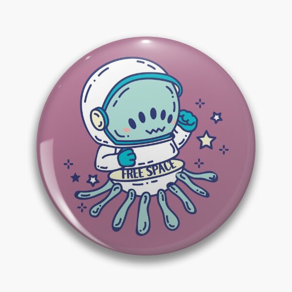 Item preview, Free space alien monster designed and sold by SPIRIMAL.