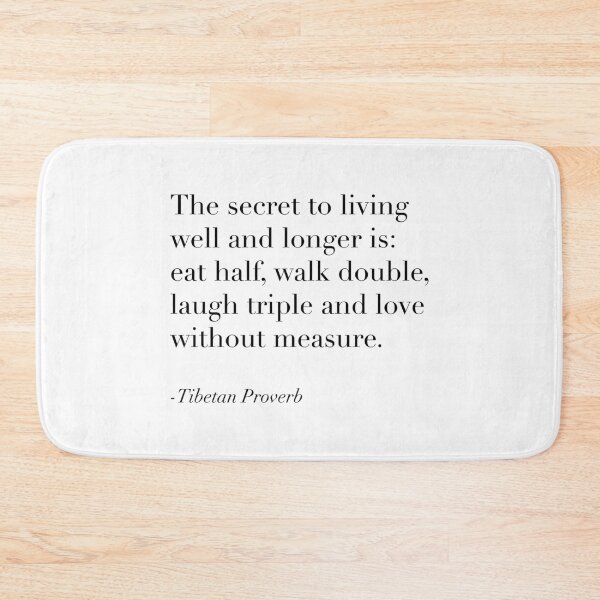 Item preview, The Secret To Living Well designed and sold by thetshirtworks.