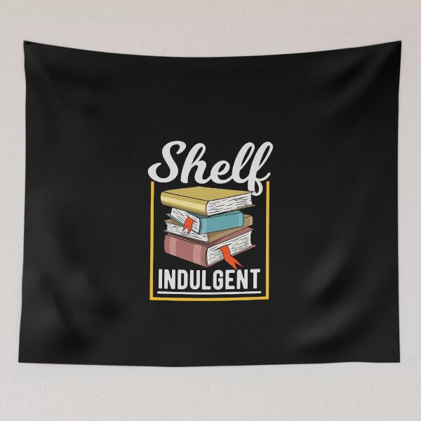Item preview, Funny Book Saying - Shelf Indulgent designed and sold by CanadianUnicorn.