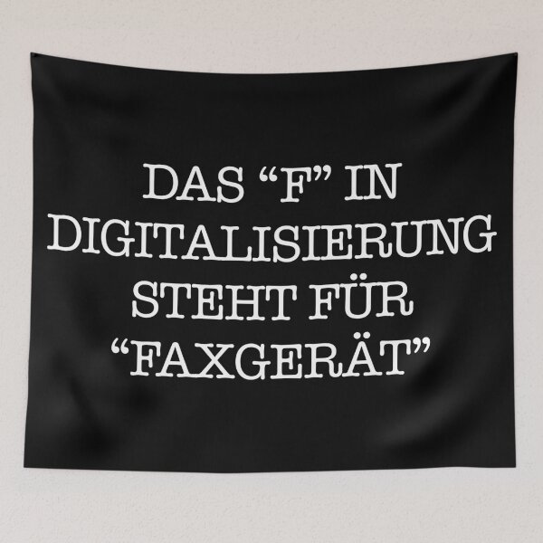 Item preview, The "F" in digitization stands for fax machine. designed and sold by RAWWR.