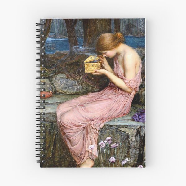 Item preview, Psyche Opening the Golden Box, by John William Waterhouse, 1903 designed and sold by lamalee.