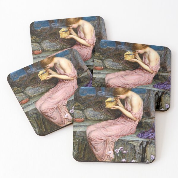 Item preview, Psyche Opening the Golden Box, by John William Waterhouse, 1903 designed and sold by lamalee.