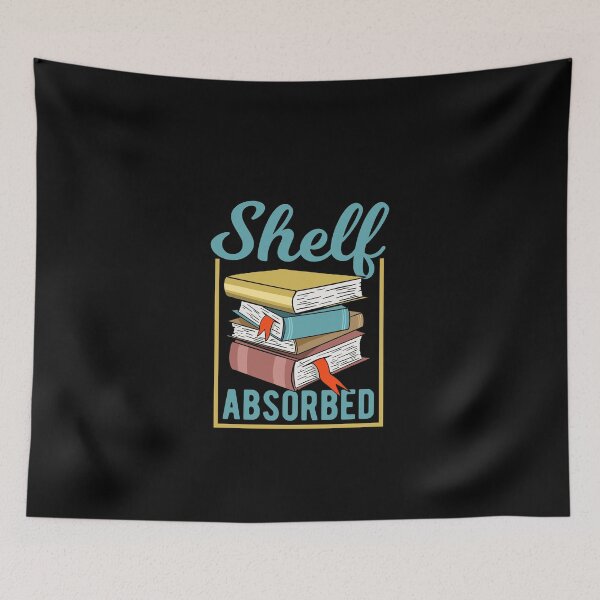 Item preview, Funny Book Saying - Shelf Absorbed designed and sold by CanadianUnicorn.