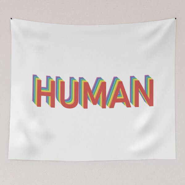 Item preview, HUMAN, Flag designed and sold by kamorim.