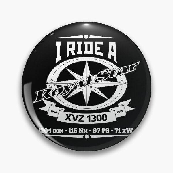 Item preview, I Ride A Royal Star XVZ 1300, XVZ1300 designed and sold by KlaraBubble.