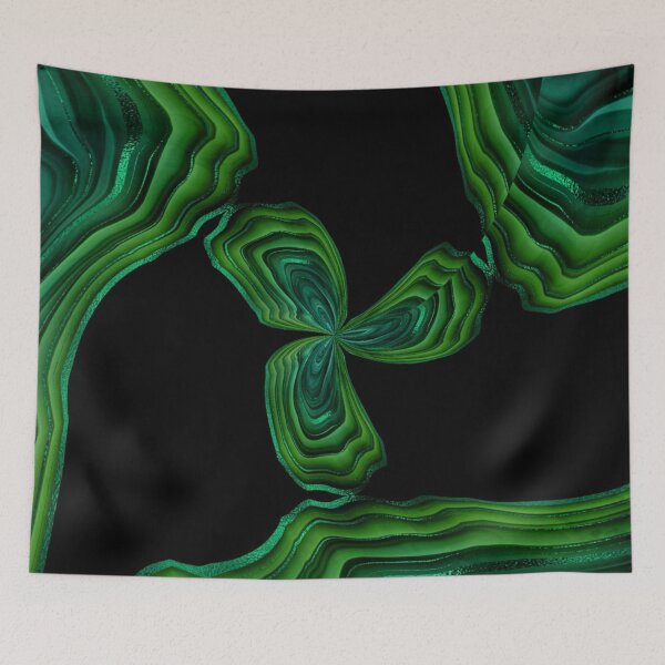Item preview, Green Malachite Flower Floral Stone designed and sold by geodeart.