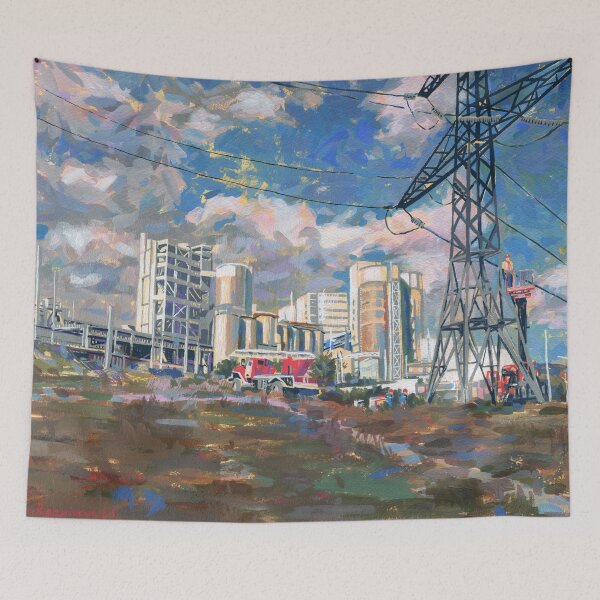 Item preview, Industrial landscape designed and sold by Emma   Reznikova.