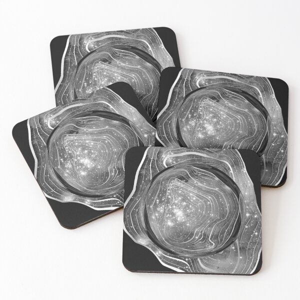 Item preview, Gray Marble Geode Goth designed and sold by geodeart.