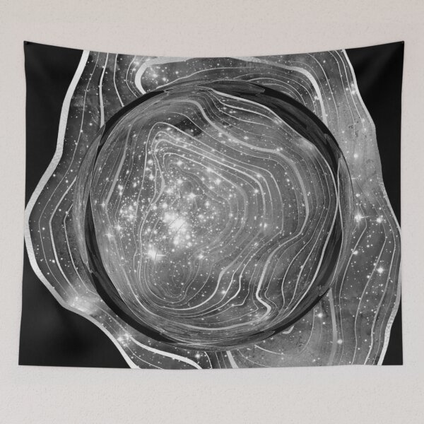 Item preview, Gray Marble Geode Goth designed and sold by geodeart.