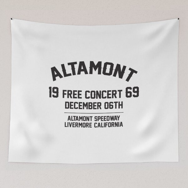 Item preview, Altamont free concert  Festival 1969 designed and sold by zoeysattica.
