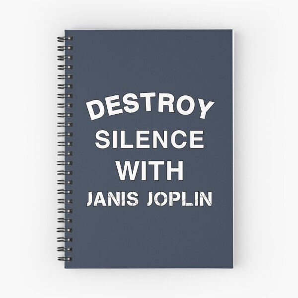Item preview, Destroy Silence with Janis Joplin  designed and sold by zoeysattica.