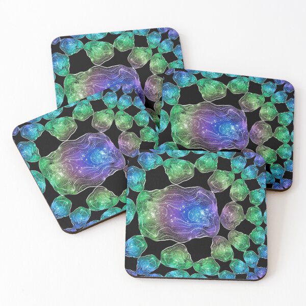 Item preview, Rainbow Tie Dye Crystals designed and sold by geodeart.