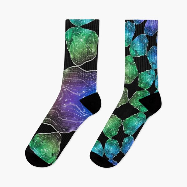 Artikelvorschau, Rainbow Tie Dye Crystals entworfen und verkauft von geodeart.