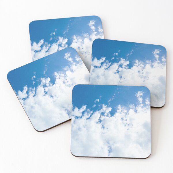Item preview, Dreamy Blue Sky With Clouds designed and sold by PlumBlushCo.