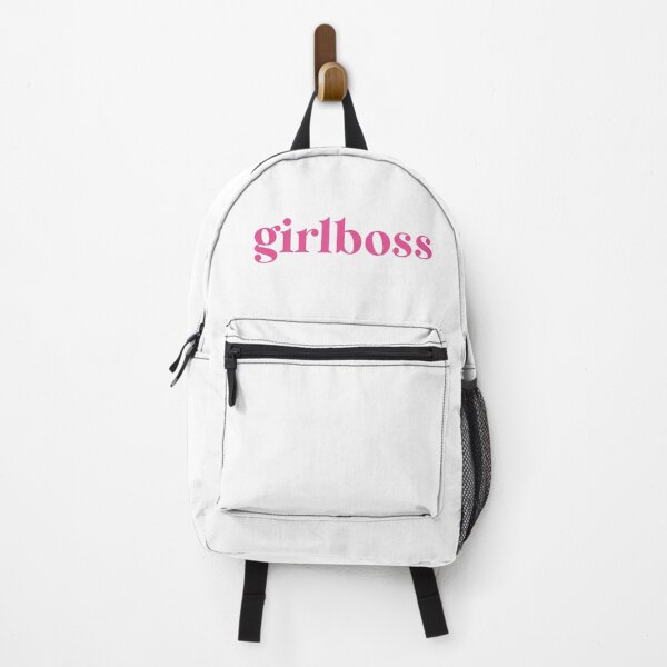 Item preview, pink girlboss modern handwriting designed and sold by sollunadesigns.