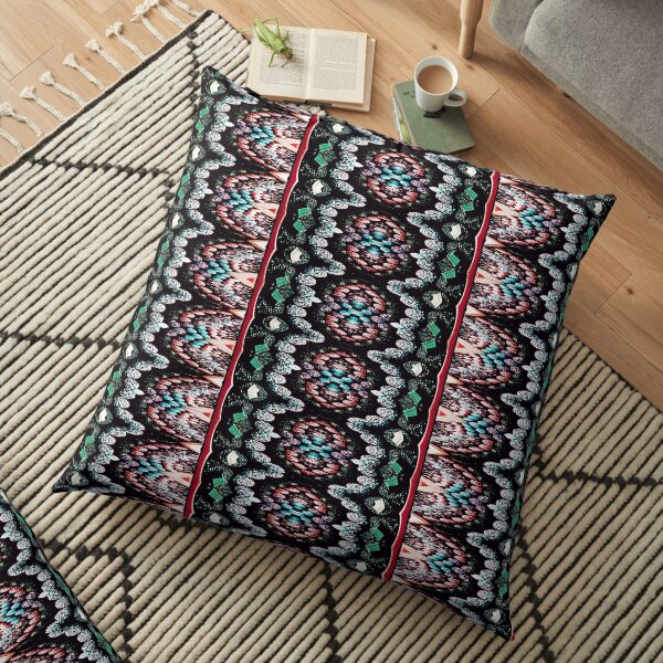 Victorian Crochet 4 Floor Pillow