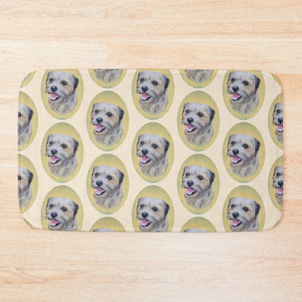 Item preview, Border Terrier (beige background) designed and sold by SandraWarmerdam.