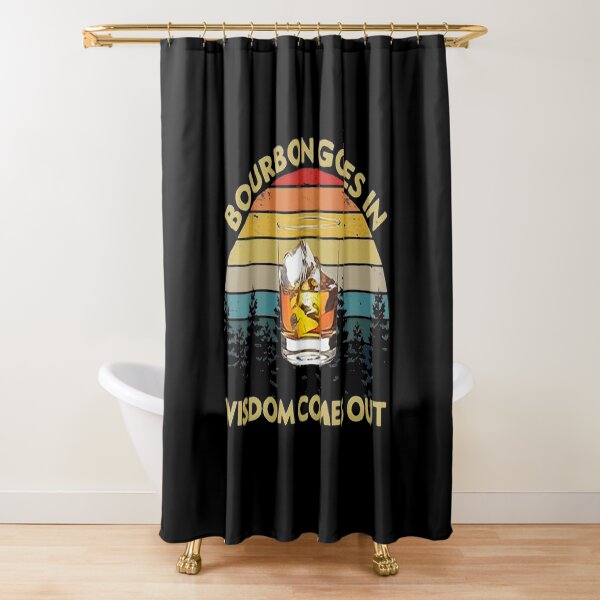 Item preview, BOURBON GOES IN WISDOM COMES OUT VINTAGE designed and sold by Wright-Shop1.