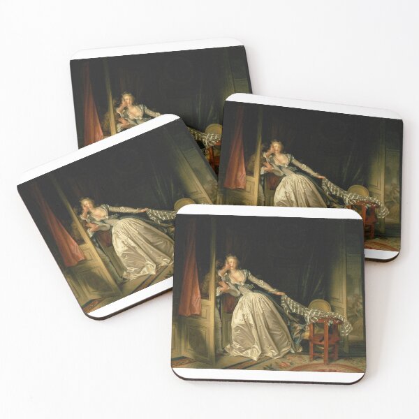 Item preview, The Stolen Kiss, by Jean-Honore Fragonard, late 1780's designed and sold by lamalee.
