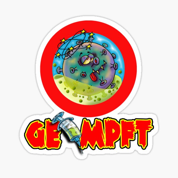 Corona geimpft Sticker
