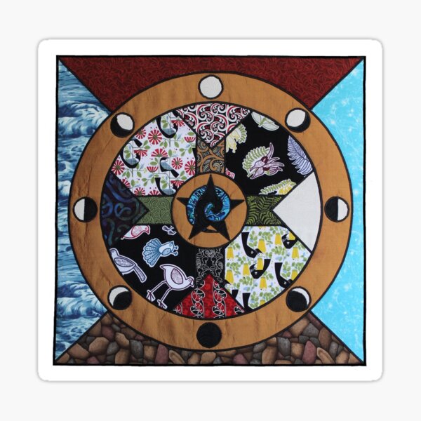 The Southern Hemisphere Mandala Sticker