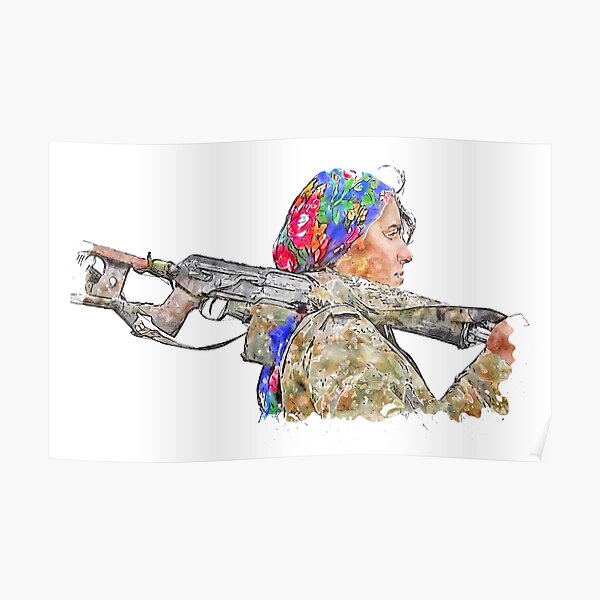 مقاتل كردي Poster