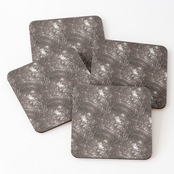 Item preview, Gray Galaxy Stone Night Sky designed and sold by geodeart.