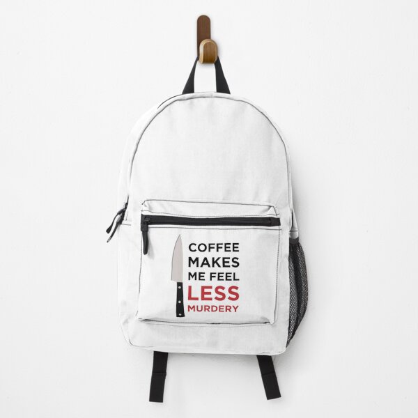 Item preview, Coffee Makes Me Feel Less Murdery designed and sold by OkGalerieRB.
