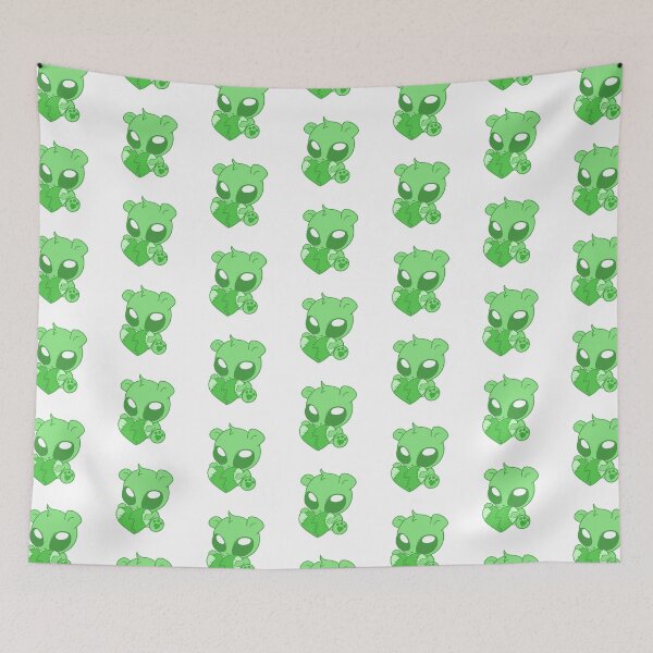 Item preview, Broken Hearted Bear (green) designed and sold by gross-girl99.