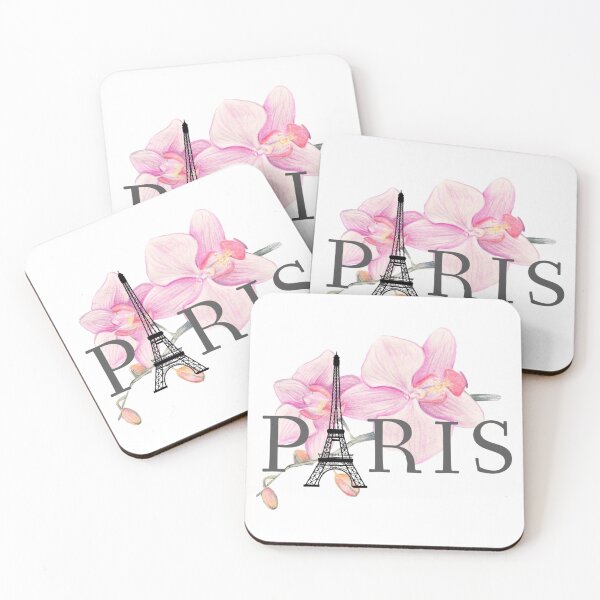 Item preview, Paris Eiffel Tower And Orchids designed and sold by Mizjean.