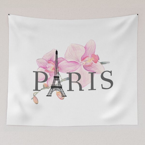 Item preview, Paris Eiffel Tower And Orchids designed and sold by Mizjean.