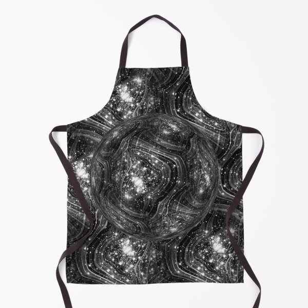 Item preview, Black Gray Galaxy Planet designed and sold by geodeart.