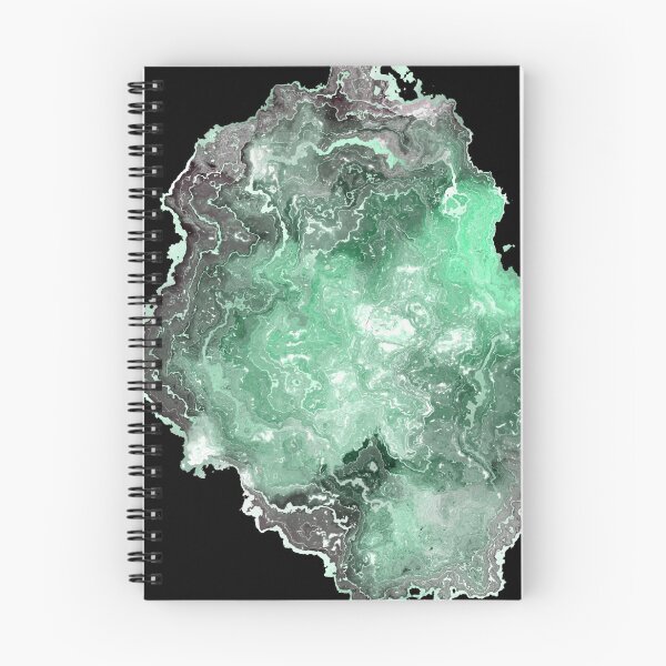 Artikelvorschau, Green Agate Marble Watercolor entworfen und verkauft von geodeart.