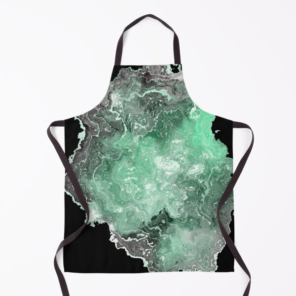 Item preview, Green Agate Marble Watercolor designed and sold by geodeart.
