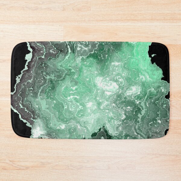 Item preview, Green Agate Marble Watercolor designed and sold by geodeart.