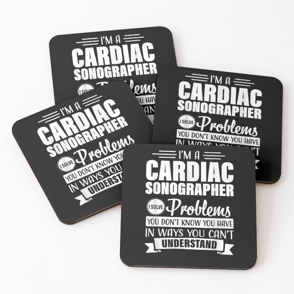 Item preview, Cardiac Sonographer Ultrasound Tech Problems Sonography Gift  designed and sold by mchargue12.