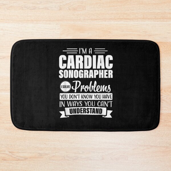 Item preview, Cardiac Sonographer Ultrasound Tech Problems Sonography Gift  designed and sold by mchargue12.