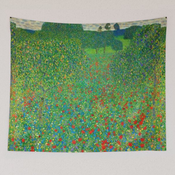 Item preview, Poppy field - Gustav Klimt designed and sold by Vivanne-art.