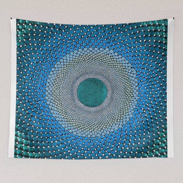 Item preview, Portal - Cyan Blue designed and sold by Amy Diener.