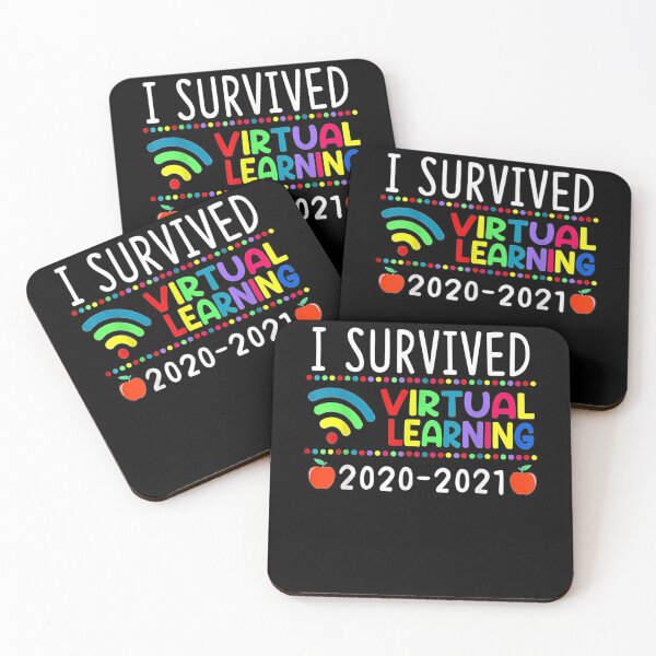 Item preview, I Survived Virtual Teaching End Of Year Teacher 2020 Gift  designed and sold by mchargue12.