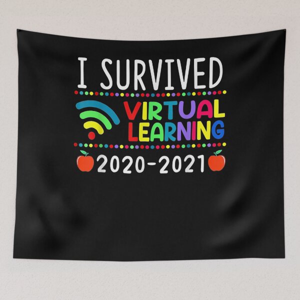 Item preview, I Survived Virtual Teaching End Of Year Teacher 2020 Gift  designed and sold by mchargue12.