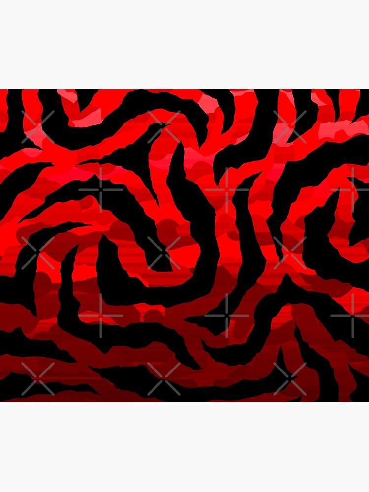 Red Tiger Camo Throw Blanket for Sale by jdotrdot712