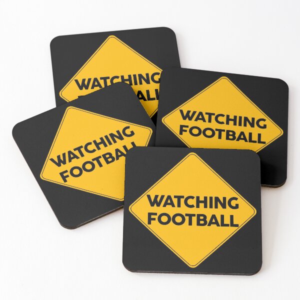 Item preview, Watching Football | Warning Sign designed and sold by FriendsList.