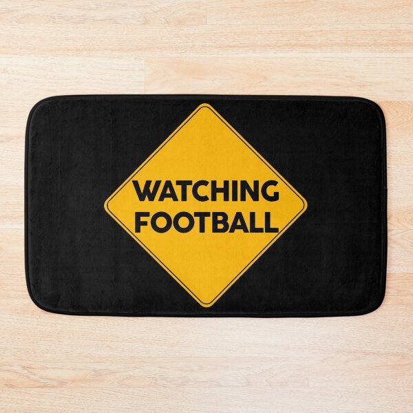 Item preview, Watching Football | Warning Sign designed and sold by FriendsList.