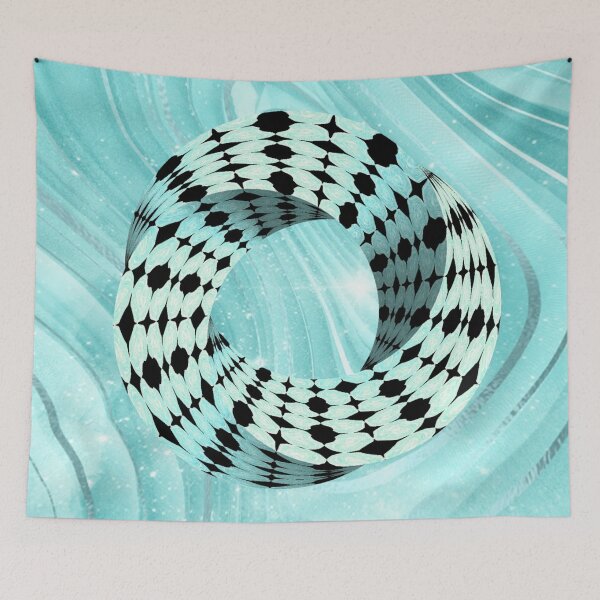 Item preview, Aqua Lace Agate Stone designed and sold by geodeart.