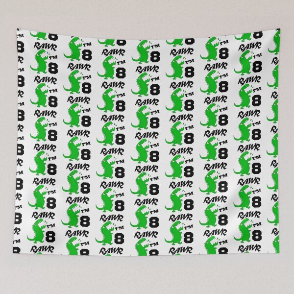 Item preview, Rawr I'm Eight T-Rex  designed and sold by Gift For You.