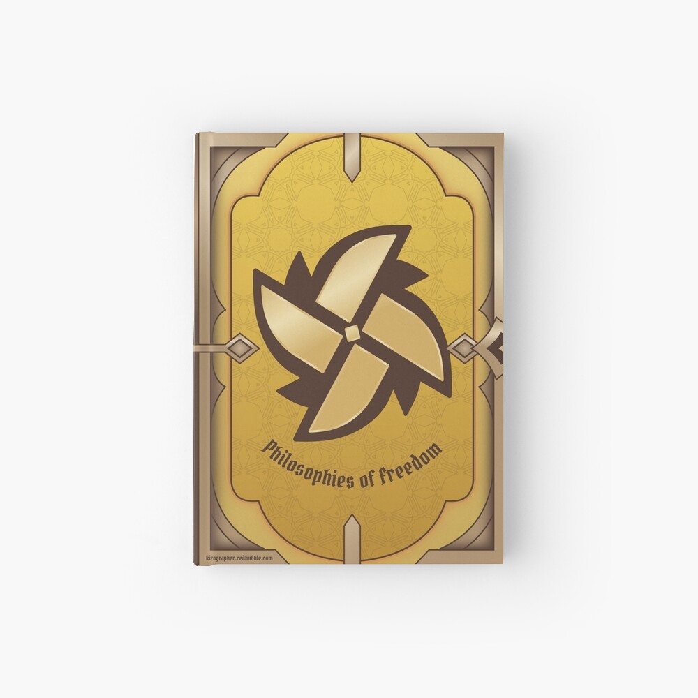 Genshin Impact Philosophies of Freedom Hardcover Journal