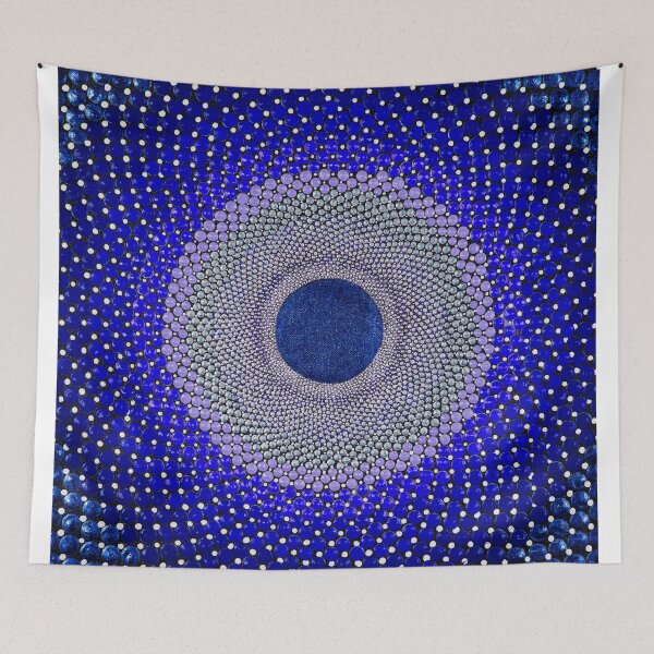 Item preview, Portal - Navy Blue Mandala designed and sold by Amy Diener.